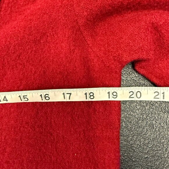 Vintage David Brooks Cardigan Sweater Women's 100% Wool Button Up Red Size Small - Picture 3 of 7